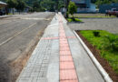 Obra de padronização do passeio avança na Avenida Getúlio Vargas